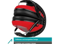 ACE Gehörschutz ACE SHH EN 352-1 Zertifiziert, -26dB, Rot