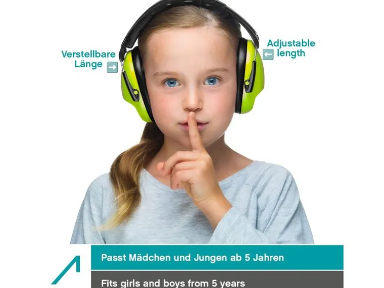 ACE Gehörschutz ACE SHH EN 352-1 Zertifiziert, -26dB, Grün