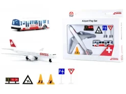ACE Toy Airport Play Set Swiss 1:87