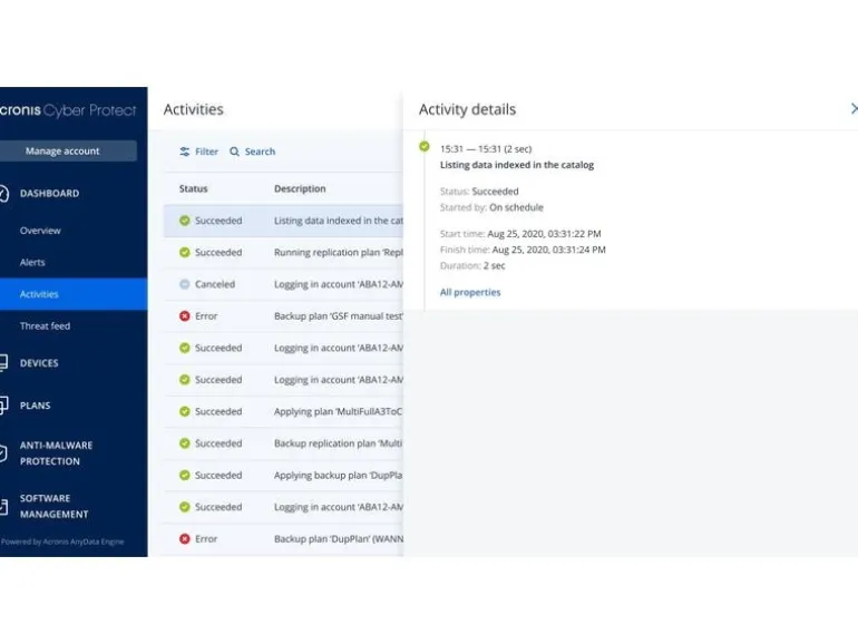 Acronis Cyber Protect Standard Virtual Host Subscription-RNW, 3yr