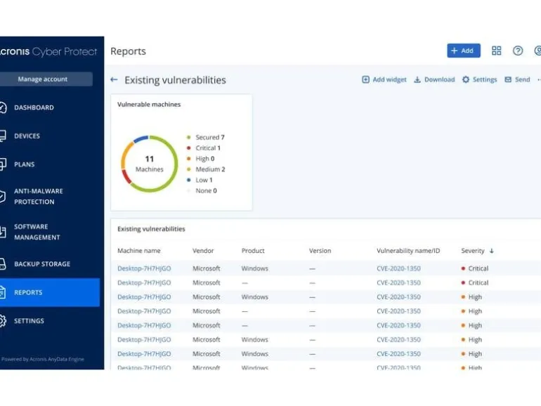 Acronis Cyber Protect Standard Virtual Host Subscription-RNW, 3yr