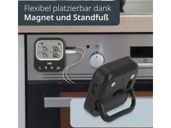 ADE Digitales Braten- und Ofenthermometer Schwarz