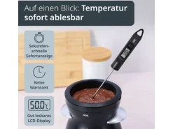 ADE Küchenthermometer digital Schwarz