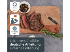 ADE Küchenthermometer digital Schwarz