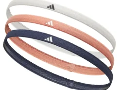 adidas Hairbands Weiss/Dunkelblau/Hellorange