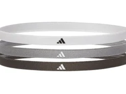adidas Hairbands Weiss/Schwarz/Grau