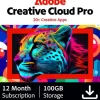Adobe Adobe Creative Cloud Pro ESD, SUB, 1 Jahr, WIN & MAC