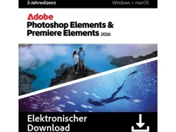 Adobe PHSP & PREM Elements 2026 ESD, 3 Jahre, WIN & MAC, ML