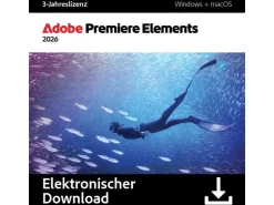 Adobe Premiere Elements 2026 ESD, 3 Jahre, WIN & MAC, ML