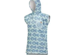 AfterEssentials KIDS PONCHO One Size, Blau