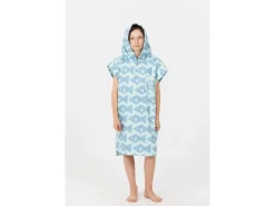 AfterEssentials KIDS PONCHO One Size, Blau
