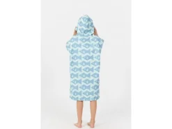 AfterEssentials KIDS PONCHO One Size, Blau