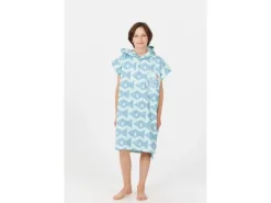 AfterEssentials KIDS PONCHO One Size, Blau
