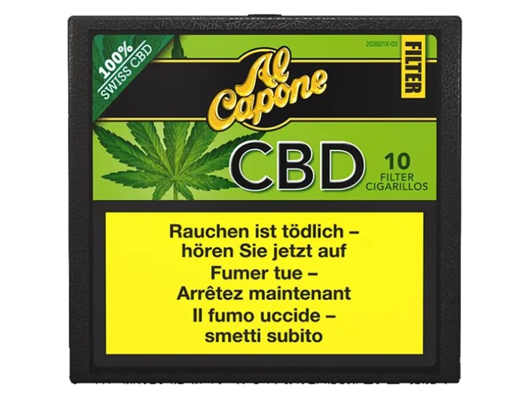Al Capone Cigarillos CBD, Filter