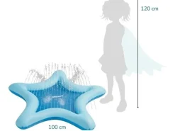 alldoro Planschbecken Wasserspielmatte mit Sprinkler Star