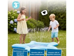 alldoro Planschbecken Wasserspielmatte mit Sprinkler Star