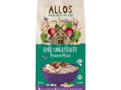 Allos Das ungesüsste Protein-Müsli Beutel 450 g