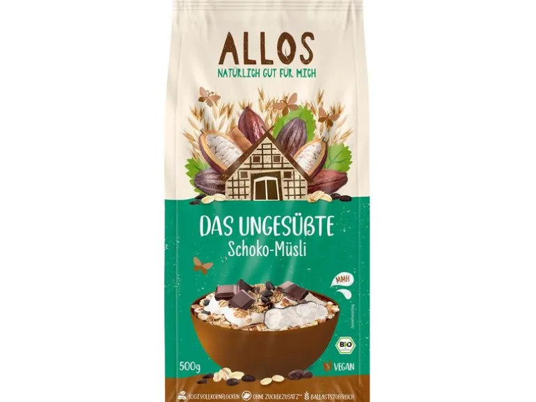 Allos Das Ungesüsste Schoko-Müsli 500 g