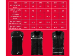 ALPINA SPORTS Proshield Junior Vest 176, Schwarz