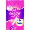 Always Binde mit Flügeln Platinum Long 24 Stück