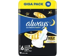 Always Binde mit Flügeln Ultimate Night Grösse 6, 54 Stück