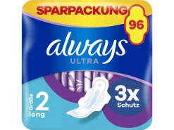 Always Binde mit Flügeln Ultra Long 96 Stück