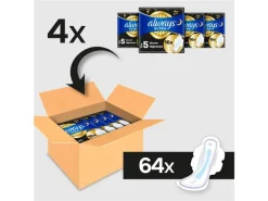 Always Binde mit Flügeln Ultra Secure Night Extra 64 Stück