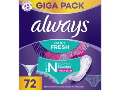 Always Daily Fresh Flexistyle Normal 72 Stück