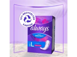 Always Daily Protect Long mit Frischeduft 64 Stück