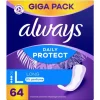 Always Daily Protect Long ohne Duft 64 Stück