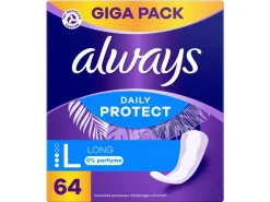 Always Daily Protect Long ohne Duft 64 Stück