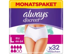 Always Inkontinenz Pants Discreet Plus L 32 Stück