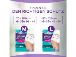 Always Inkontinenz Pants Discret Plus M 48 Stück