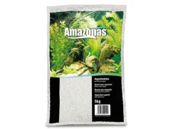 AMAZONAS Bodengrund Quarzsand 0-1 mm, 5 kg, Weiss