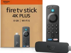 Amazon Fire TV Stick 4K Plus 2025 8 GB Quad-Core Wi-Fi 6 Schwarz