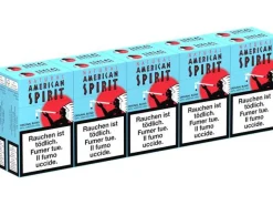 American Spirit Zigaretten Blau Box Stange à 10 Pack