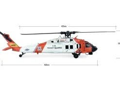 Amewi Helikopter UH60 Black Hawk Coastguard 6-Kanal, RTF