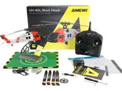 Amewi Helikopter UH-60 l Black Hawk 4-Kanal 6G RTF