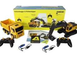 Amewi Kettenbagger & Muldenkipper 1:18 RTR