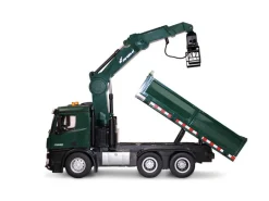 Amewi Lastwagen Mercedes Benz Arocs Kipper mit Kran 1:18, RTR
