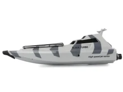 Amewi Militärboot Black Turbo Weiss, 420 mm, RTR