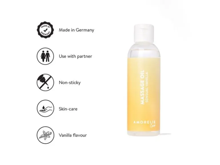 Amorelie Massageöl Care Sensual Vanilla 100 ml