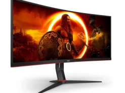 AOC Monitor CU34G2XP/BK 34 ", 3440 x 1440 (UWQHD)