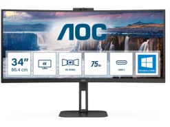 AOC Monitor CU34V5CW/BK 34 