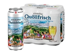 Appenzeller Bier Bier Quöllfrisch alkoholfrei 6 x 0.5 l