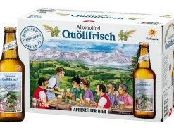 Appenzeller Bier Bier Quöllfrisch alkoholfrei 10 x 0.33 l