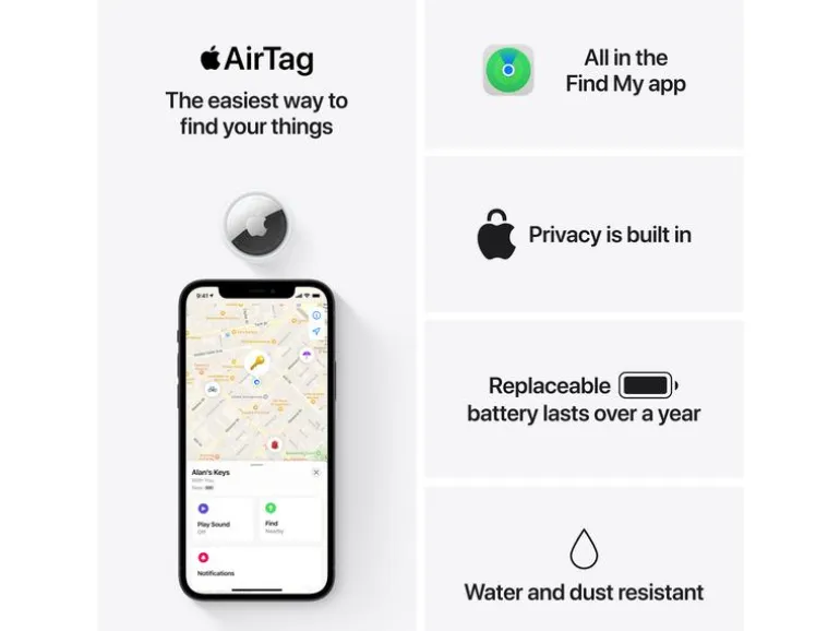 Apple AirTag 1er-Pack