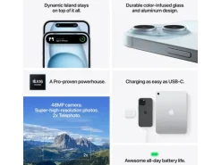 Apple iPhone 15 128 GB Blau