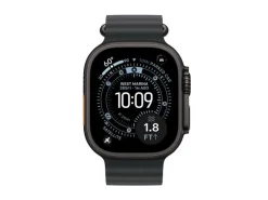 Apple Watch Ultra 3 Black Titanium Black Ocean Band