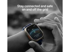 Apple Watch Ultra 3 Black Titanium Black Ocean Band